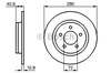 Задний тормозной диск 0986479181 BOSCH