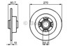 Дисковый тормоз 0986479196 BOSCH