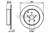 Задний тормозной диск 0986479242 BOSCH