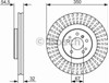 Ротор тормозной 0986479329 BOSCH