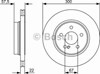 Задний тормозной диск 0986479411 BOSCH