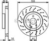 Диск тормозной передний 0986479413 BOSCH