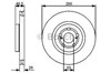 Тормоз дисковый передний 0986479423 BOSCH