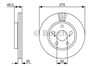 Передний тормозной диск 0986479428 BOSCH