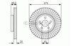 Диск тормозной передний 0986479619 BOSCH