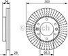 Диск тормозной передний 0986479693 BOSCH