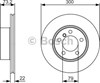 Диск тормозной передний 0986479A18 BOSCH