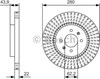 Ротор тормозной 0986479B05 BOSCH