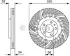 Передний тормозной диск 0986479D26 BOSCH