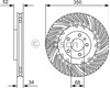 Передний тормозной диск 0986479D28 BOSCH