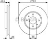 Диск тормозной передний 0986479R94 BOSCH