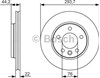 Дисковый тормоз 0986479S06 BOSCH