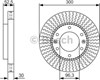 Ротор тормозной 0986479T88 BOSCH