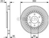 Ротор тормозной 0986479V51 BOSCH