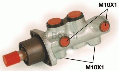 0986480866 BOSCH Главный тормозной цилиндр купить в Харьков