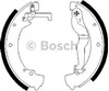 Барабанные тормозные колодки 0986487312 BOSCH