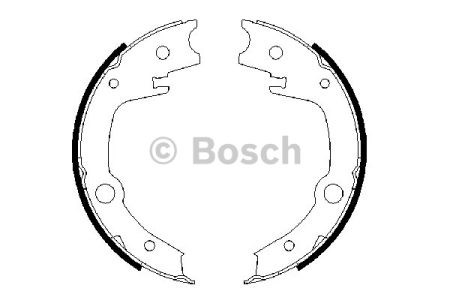 0986487679 BOSCH Колодки ручника (стояночного тормоза) купить в Черновцы