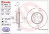 Передний тормозной диск 09A82011 BREMBO