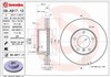 Тормоз дисковый передний 09A91711 BREMBO