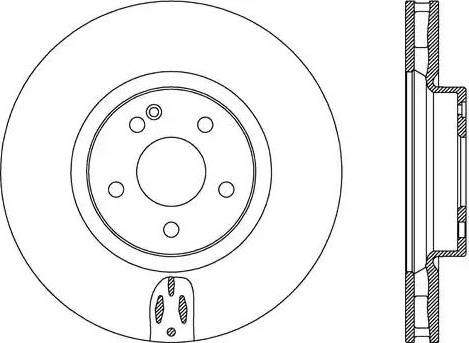Диск тормозной передний 09C06411 BREMBO