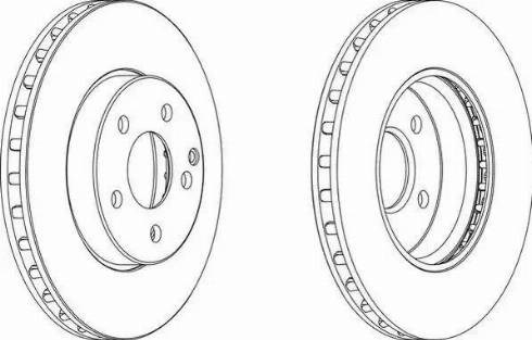 Передний тормозной диск 09C89311 BREMBO