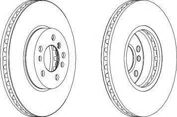 Передний тормозной диск 09C89611 BREMBO