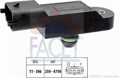 Датчик давления наддува турбины 103121 FACET