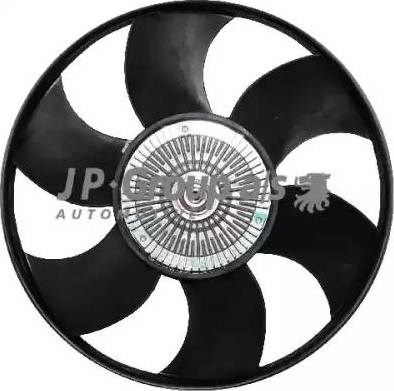 Jp group db віскомуфта з вентилятором!!!(om 646) sprinter 208-416 om611-612 00- 1114901100
