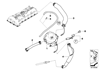Клапан вентиляции картерных газов 11617531423 BMW