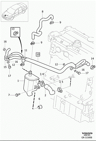 Маслоотделитель 1271988 VOLVO