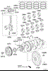 Комплект поршневых колец на 1 цилиндр, STD 1301136071 TOYOTA