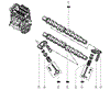Распредвал двигателя, впускной 130205358R RENAULT