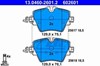 Колодки тормозные передние дисковые 13046026012 ATE