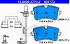 Колодки на тормоз задний дисковый 13046027732 ATE