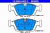 Колодки тормозные BMW 3