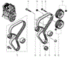 Комплект ремня ГРМ Рено Фльюенсе