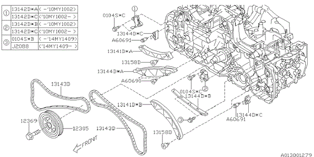 13142AA110 SUBARU купить в Хмельницкий