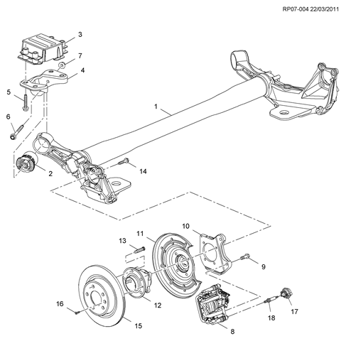 Тормозные диски 13502136 GM/Chevrolet