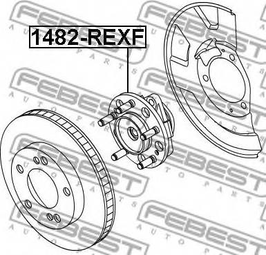 Маточина колеса 1482-REXF