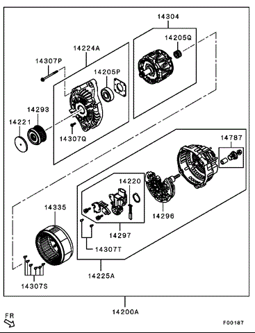 1800a313 шкив генератора