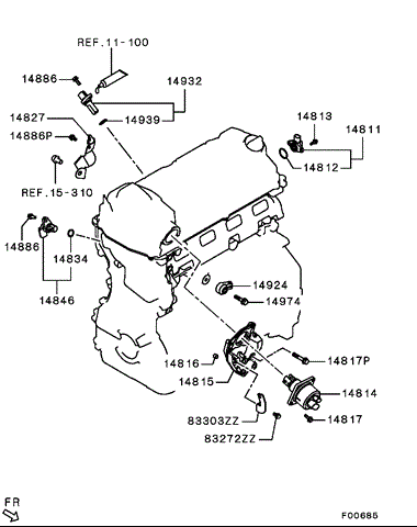 ДПКВ 1865A126 MITSUBISHI