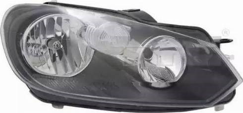 Основная фара - вставка Фольксваген Гольф 6