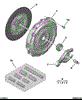 Сцепление и комплектующие 2052K1 PEUGEOT