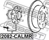 Ступица задняя 2082CALMR FEBEST