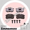 Колодки тормозные задние, дисковые 209619721 ZIMMERMANN