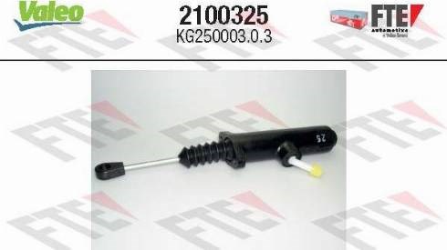 Главный цилиндр сцепления 2100325 FTE