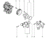 Помпа водяная, (насос) охлаждения 210108796R RENAULT