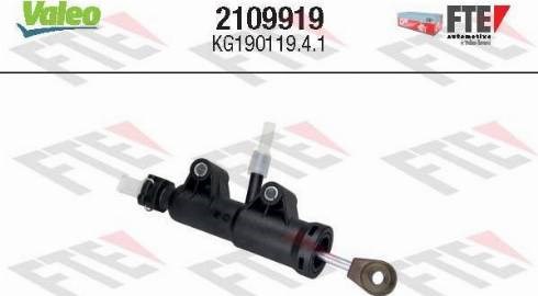 Главный цилиндр 2109919 VALEO
