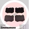 Колодки тормозные передние дисковые 220611851 ZIMMERMANN