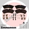 Колодки тормозные передние дисковые 221782102 ZIMMERMANN